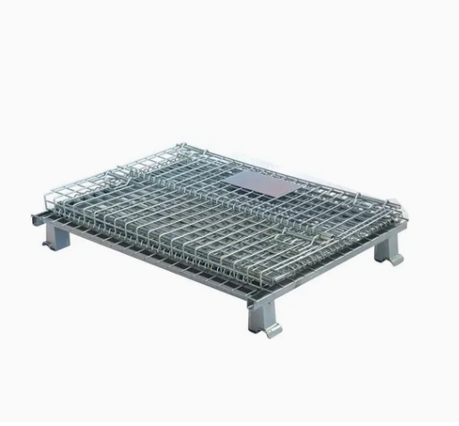 Cage métallique de stockage en treillis métallique pliable de haute qualité